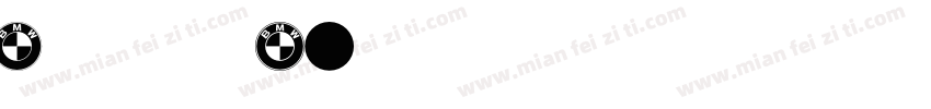 BMWTypeNext Global字体转换